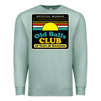 Seafoam mens old balls club 40 years awesome Premium Sweatshirt - artisFamous