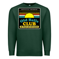 Sports Green mens old balls club 40 years awesome Premium Sweatshirt - artisFamous