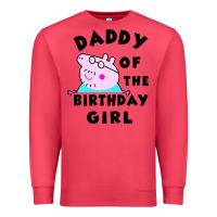 Cardinal mens peppa pig daddy of the birthday Premium Sweatshirt - artisFamous