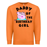 Carrot mens peppa pig daddy of the birthday Premium Sweatshirt - artisFamous