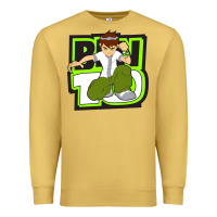 Antique Gold ben tennyson ben 10 Premium Sweatshirt - artisFamous