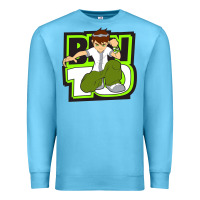 Ocean Blue ben tennyson ben 10 Premium Sweatshirt - artisFamous