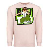 Pale Pink ben tennyson ben 10 Premium Sweatshirt - artisFamous