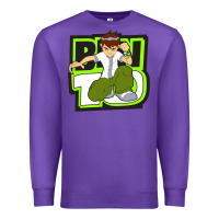 Purple ben tennyson ben 10 Premium Sweatshirt - artisFamous