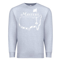 Heather Grey masters tournament Premium Sweatshirt - artisFamous