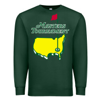 Sports Green masters tournament Premium Sweatshirt - artisFamous