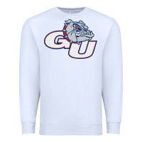 White gonzaga university bulldogs Premium Sweatshirt - artisFamous