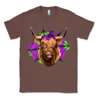 Chestnut halloween highland cow Classic Tee - Jasminsmagicworld
