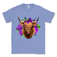 Colony Blue halloween highland cow Classic Tee - Jasminsmagicworld