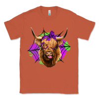 Copper halloween highland cow Classic Tee - Jasminsmagicworld