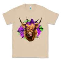 Mushroom halloween highland cow Classic Tee - Jasminsmagicworld