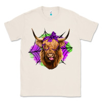 Natural halloween highland cow Classic Tee - Jasminsmagicworld