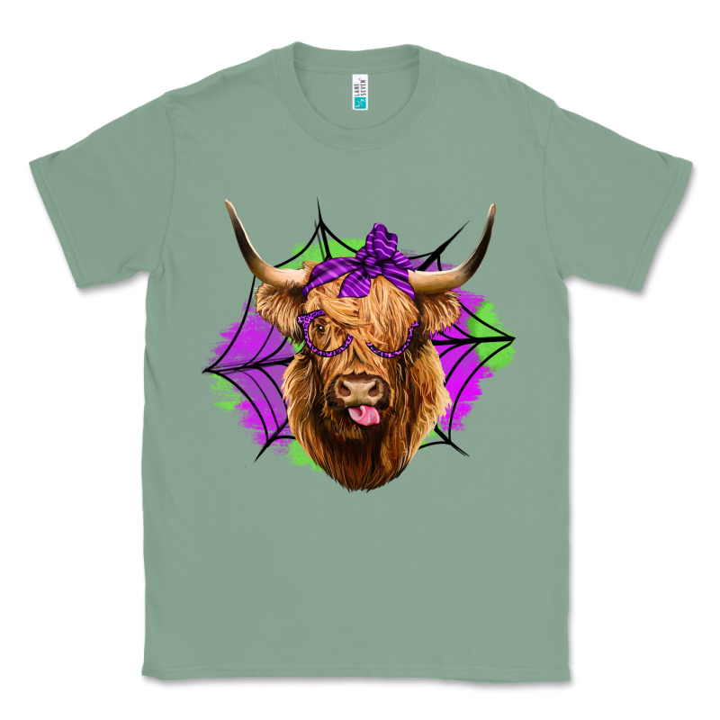 Halloween Highland Cow Classic Tee by Jasminsmagicworld | Teevron