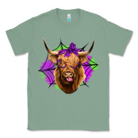 Sage halloween highland cow Classic Tee - Jasminsmagicworld
