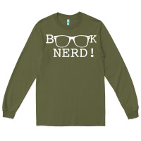 Army Green b k Nerd! Long Sleeve Tee - Bettercallsaul