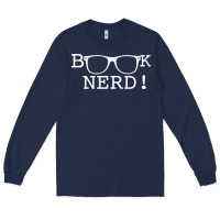 Navy b k Nerd! Long Sleeve Tee - Bettercallsaul