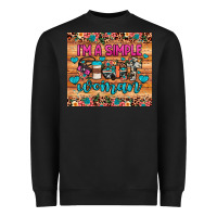 Black i'm a simple woman Heavyweight Sweatshirt - JahusDesignShop