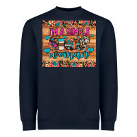 Navy i'm a simple woman Heavyweight Sweatshirt - JahusDesignShop