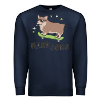 Navy hard corg Premium Sweatshirt - artisFamous