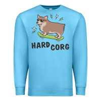 Ocean Blue hard corg Premium Sweatshirt - artisFamous