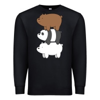 Black we bare bears the movie Premium Sweatshirt - artisFamous