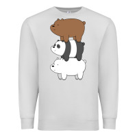 Dove Grey we bare bears the movie Premium Sweatshirt - artisFamous