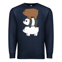 Navy we bare bears the movie Premium Sweatshirt - artisFamous