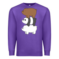 Purple we bare bears the movie Premium Sweatshirt - artisFamous