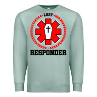 Seafoam morgue embalmer funeral director mortician Premium Sweatshirt - artisFamous