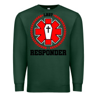 Sports Green morgue embalmer funeral director mortician Premium Sweatshirt - artisFamous