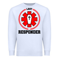 White morgue embalmer funeral director mortician Premium Sweatshirt - artisFamous