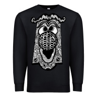 Black alice in wonderland doorknob Premium Sweatshirt - artisFamous