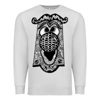 Dove Grey alice in wonderland doorknob Premium Sweatshirt - artisFamous