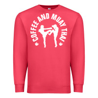 Cardinal caffè e muay thai divertente Premium Sweatshirt - artisFamous