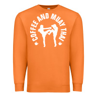 Carrot caffè e muay thai divertente Premium Sweatshirt - artisFamous