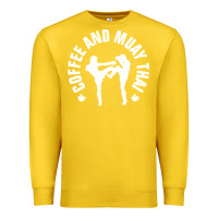 Lemon caffè e muay thai divertente Premium Sweatshirt - artisFamous