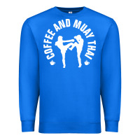 True Royal caffè e muay thai divertente Premium Sweatshirt - artisFamous