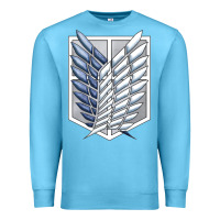 Ocean Blue Titan Japan Premium Sweatshirt - artisFamous