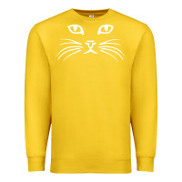 Lemon cat face Premium Sweatshirt - artisFamous