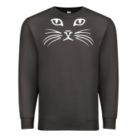 Smoke cat face Premium Sweatshirt - artisFamous