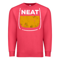 Cardinal neat whiskey glass Premium Sweatshirt - artisFamous
