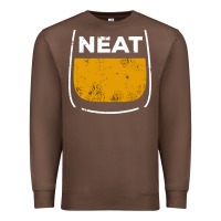 Chestnut neat whiskey glass Premium Sweatshirt - artisFamous