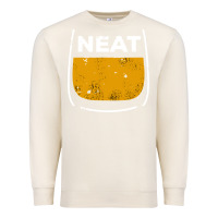 Sandshell neat whiskey glass Premium Sweatshirt - artisFamous