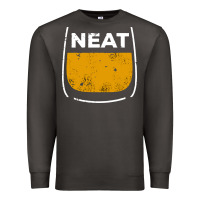 Smoke neat whiskey glass Premium Sweatshirt - artisFamous
