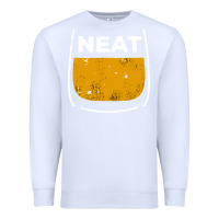 White neat whiskey glass Premium Sweatshirt - artisFamous
