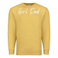 Antique Gold girl dad Premium Sweatshirt - artisFamous
