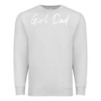 Dove Grey girl dad Premium Sweatshirt - artisFamous