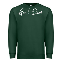 Sports Green girl dad Premium Sweatshirt - artisFamous