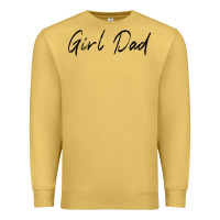 Antique Gold girl dad Premium Sweatshirt - artisFamous