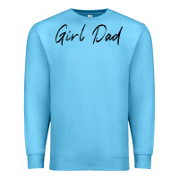 Ocean Blue girl dad Premium Sweatshirt - artisFamous